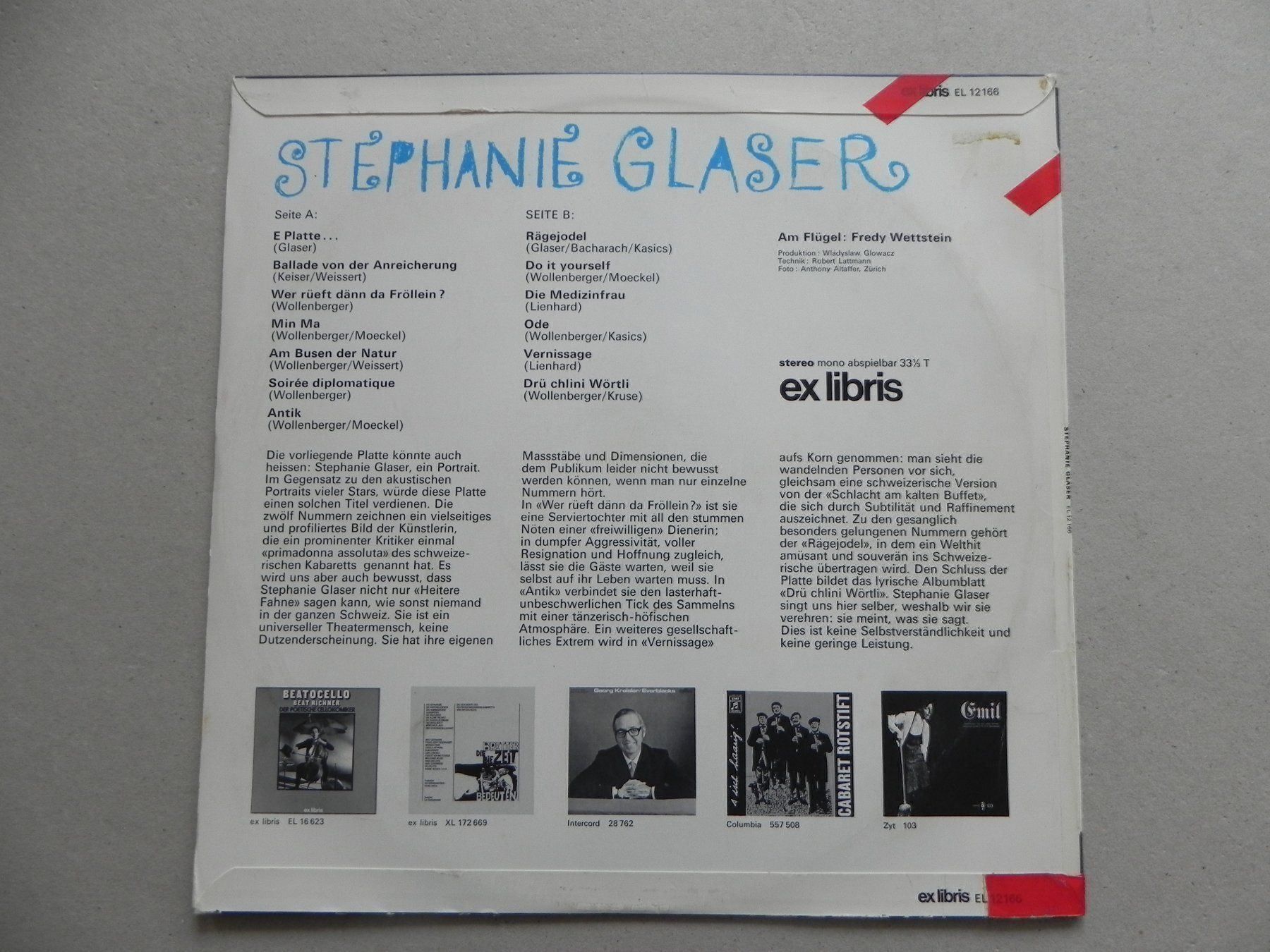 Dischi in vinile: LP Schallplatte Stefanie Glaser Humor – Usato da Siebnen venduto da krimsie 1