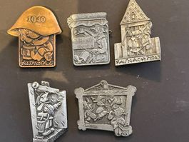 Basler Fasnachsplaketten 1940-1945 Kriegssatz