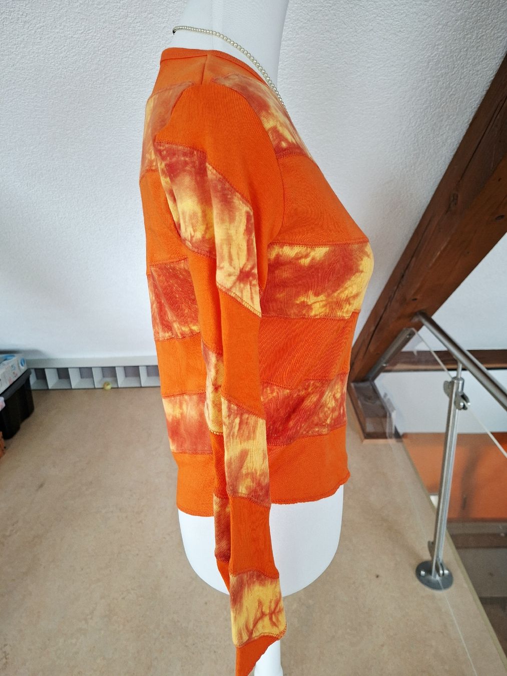 Maglioni & Felpe: Bunte Langarmshirt - 100% Baumwolle - Gr S/M - Nepal – Nuovo (secondo la descrizione) da Klingnau venduto da vollmond36 3