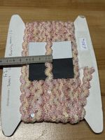 Textilband Bordüre mit Pailletten