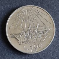 500 Lire 1965 Italie ARGENT Commémorative