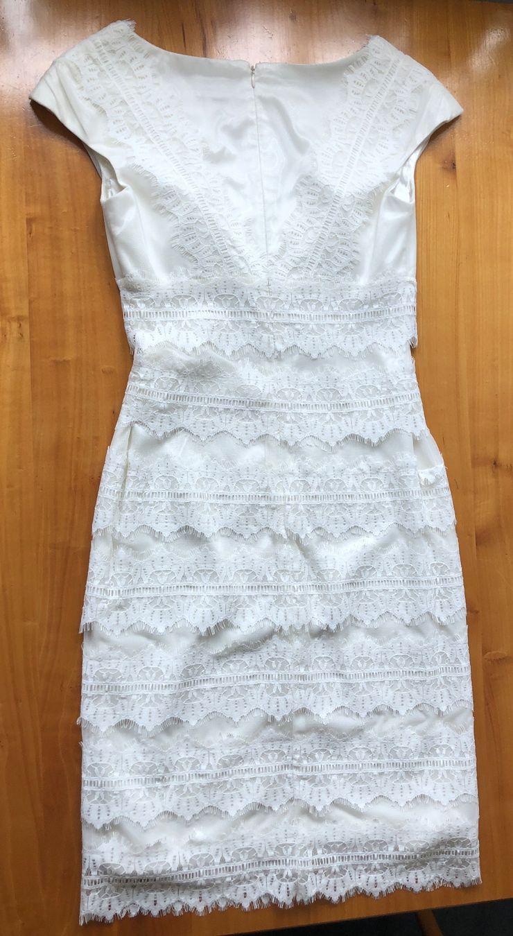 Vestiti: Weisses Spitzenkleid Gr. XS – Nuovo (secondo la descrizione) da Zürich venduto da ehupp 1