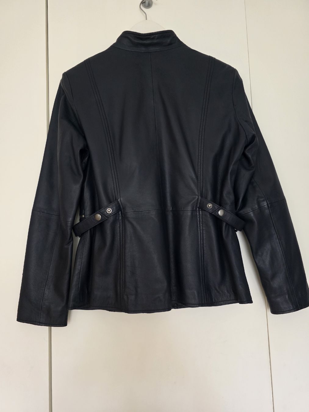 Heine Jacken: Neue Heine Lederjacke, Gr. 42, Dunkelblau – Neu und originalverpackt aus Biberist von charobaum 2