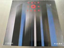 CARLOS PERON / YELLO LP GOLD FOR IRON