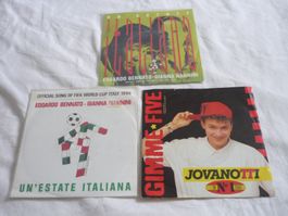 7" Singles - Italo - Jovanotti gimme five + Edoardo Bennato