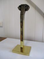 Skulptur Bronze / Gold - abstrakte Plastik - Künstler unbek.