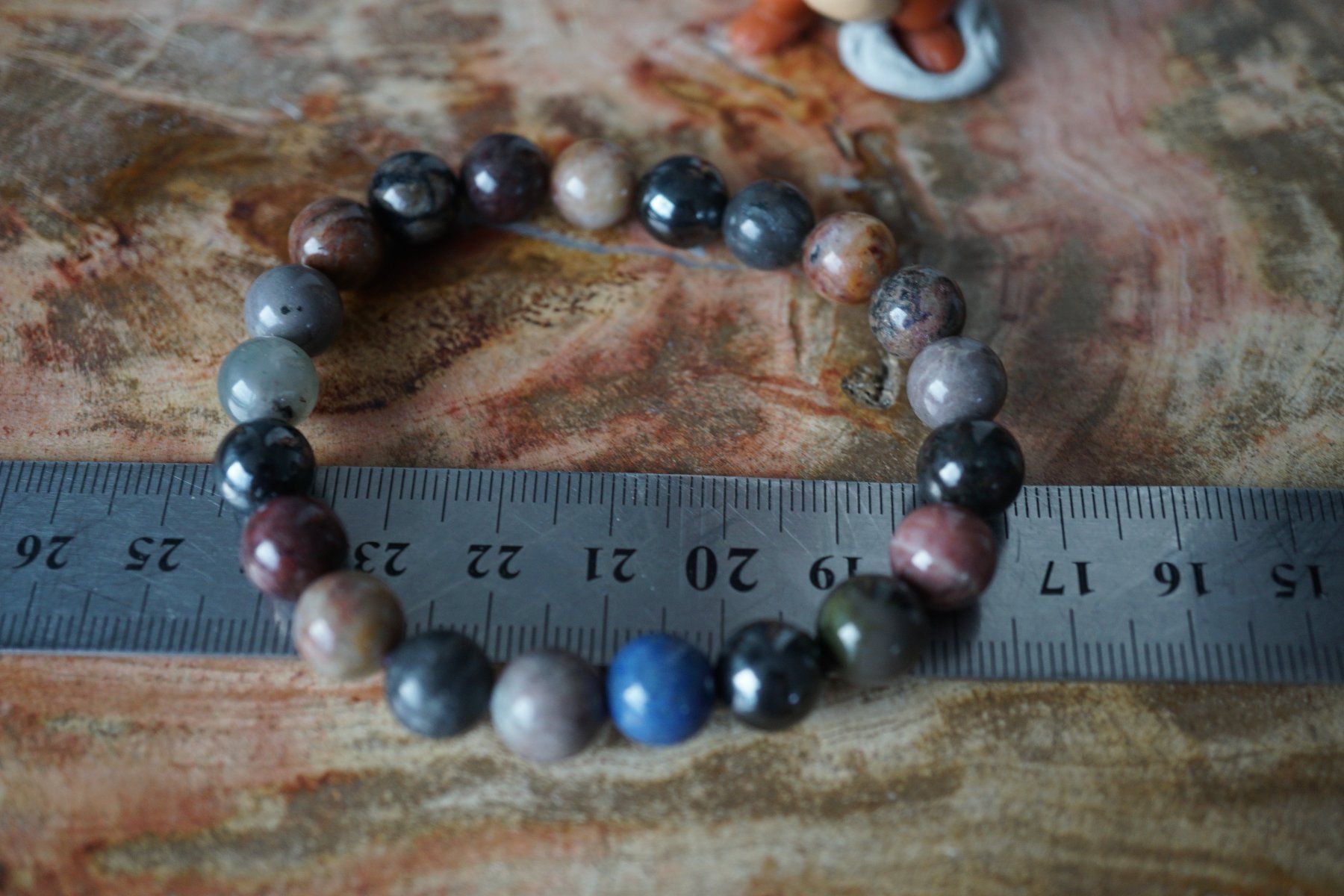 Pietre preziose: Armband 9mm  Mix Sugelith Richterit  Mangan – Nuovo e nell'imballaggio originale da Eschenbach SG venduto da topstone 3