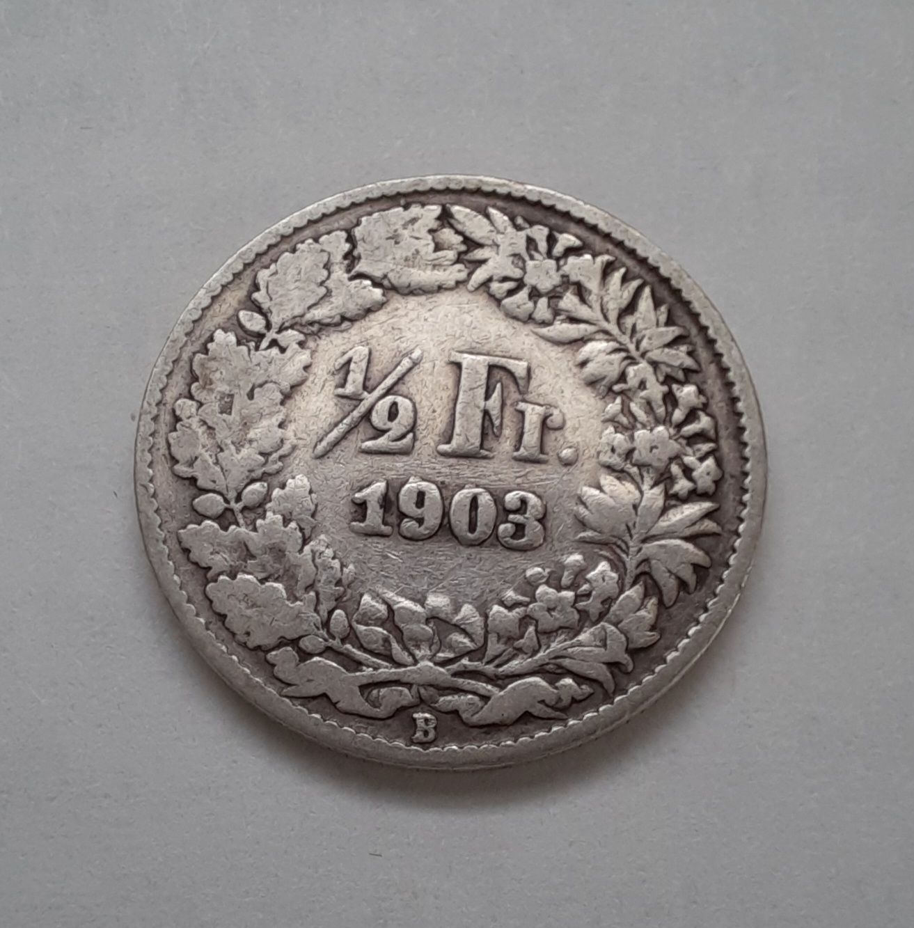 Toutes les monnaies: 1/2 Franken 1903 Silber  – D'occasion à Bremgarten AG par cec_5nzz