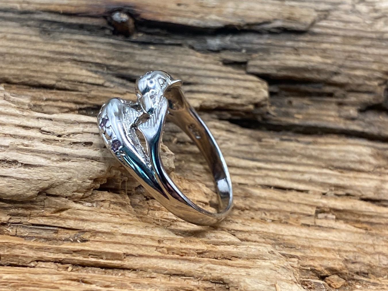 Anelli: Delphin Ring in Sterlingsilber, Gr 56.5 – Nuovo (secondo la descrizione) da Luzern venduto da S.Kern01 3