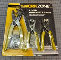 Workzone Loch- und Nietzange, 150 Nieten, Neu, OVP top!