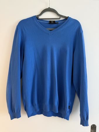 Hugo Boss Herren Pullover Gr M in Blau