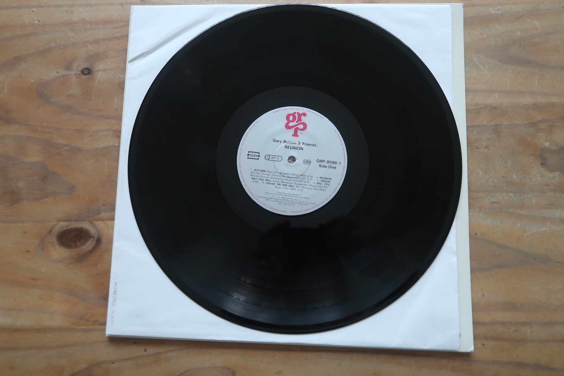 Dischi in vinile: GARY BURTON - REUNION - VINYL LP – Usato da Basel venduto da Patiscat 3