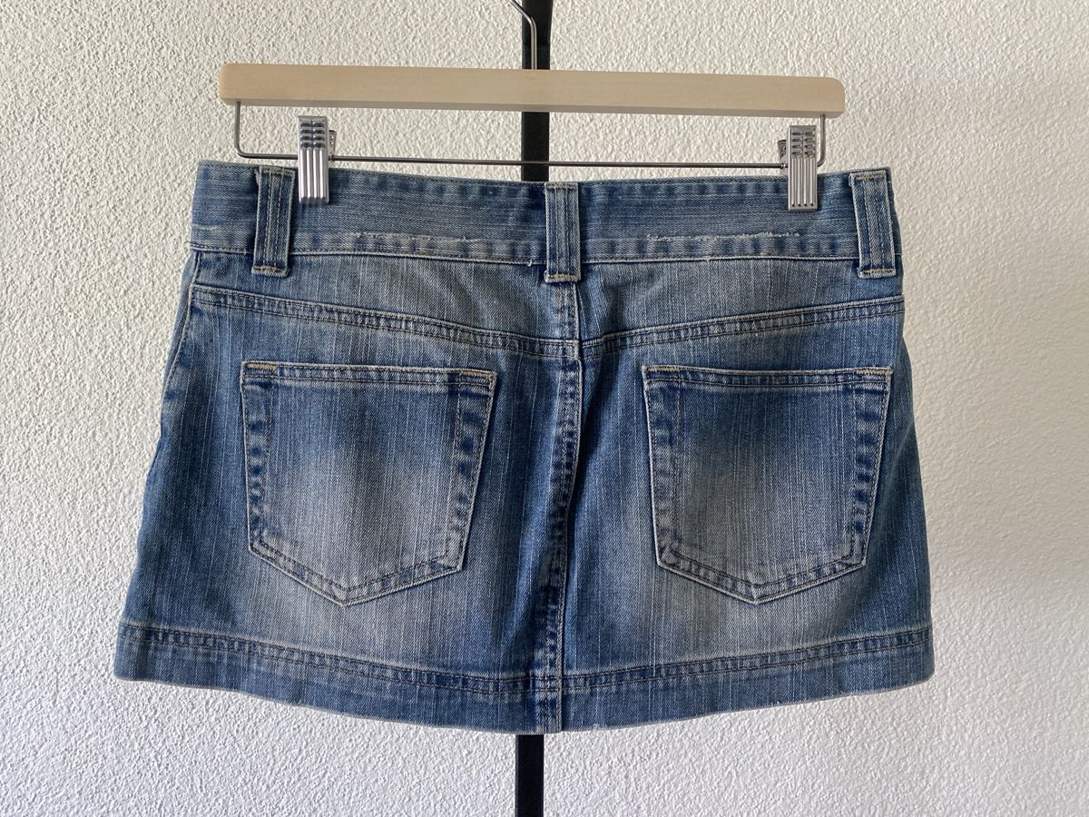 Gonne: Jeans Minirock mit Pailetten – Usato da Birmenstorf AG venduto da Midget0 1