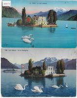 2 AK Lac Leman - Ile de Salagnon - Litho