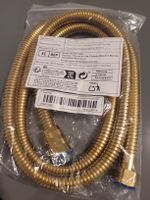 Goldener Duschschlauch, 150cm, Neu und Originalverpackt