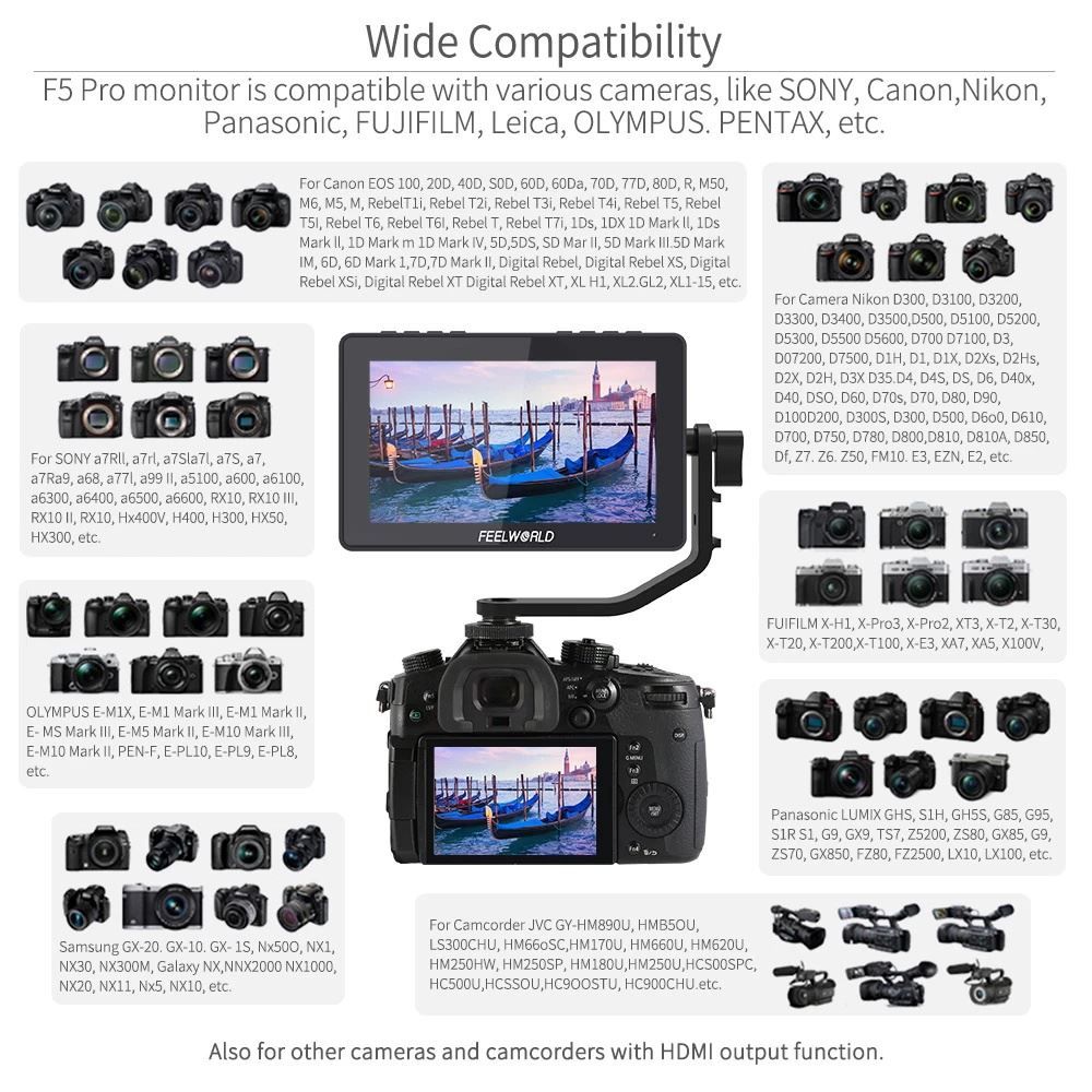 Monitore: Feelworld F5 Pro V2 Kamera-Feldmonitor – Neu und originalverpackt aus Malans GR von BUYBEST-Schweiz 4