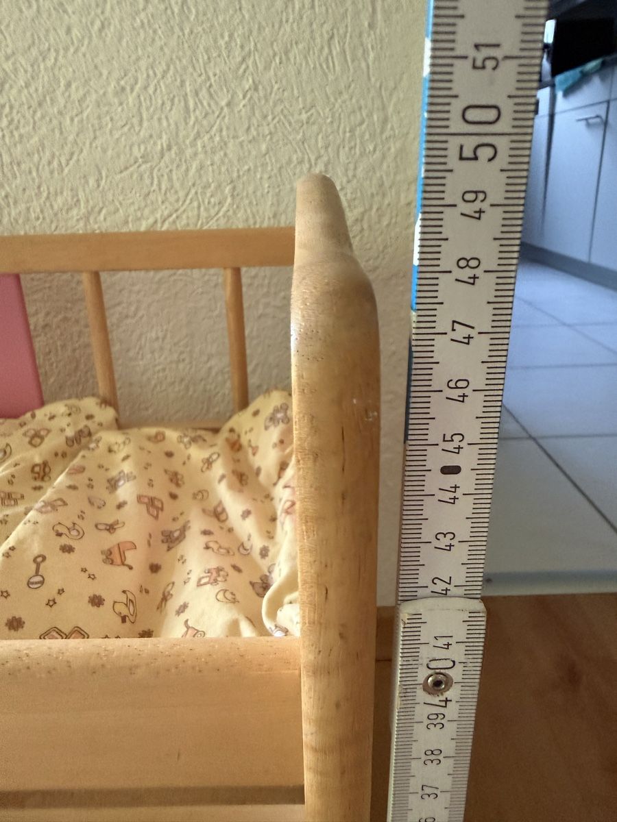 Spielzeuge: Wooden Doll Bunk Bed good condition 55cm – Gebraucht aus Zürich von andreamt 3