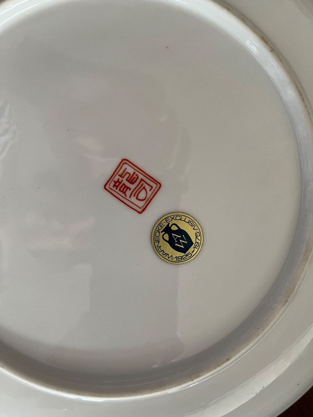 Assiettes: Warnecke Exclusiv Zierteller, Handbemalt – D'occasion à Stetten AG par Brissago25 3