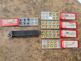 1x Drehstahl / Wendeplattenhalter inkl. Platten MP003
