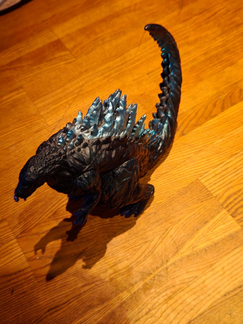 Spielzeuge: Godzilla Figure blue/black dark blue used – Gebraucht aus Flüelen von Dermudas 1