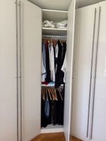 IKEA PAX Corner Wardrobe Module - 236 cm High - White Gloss