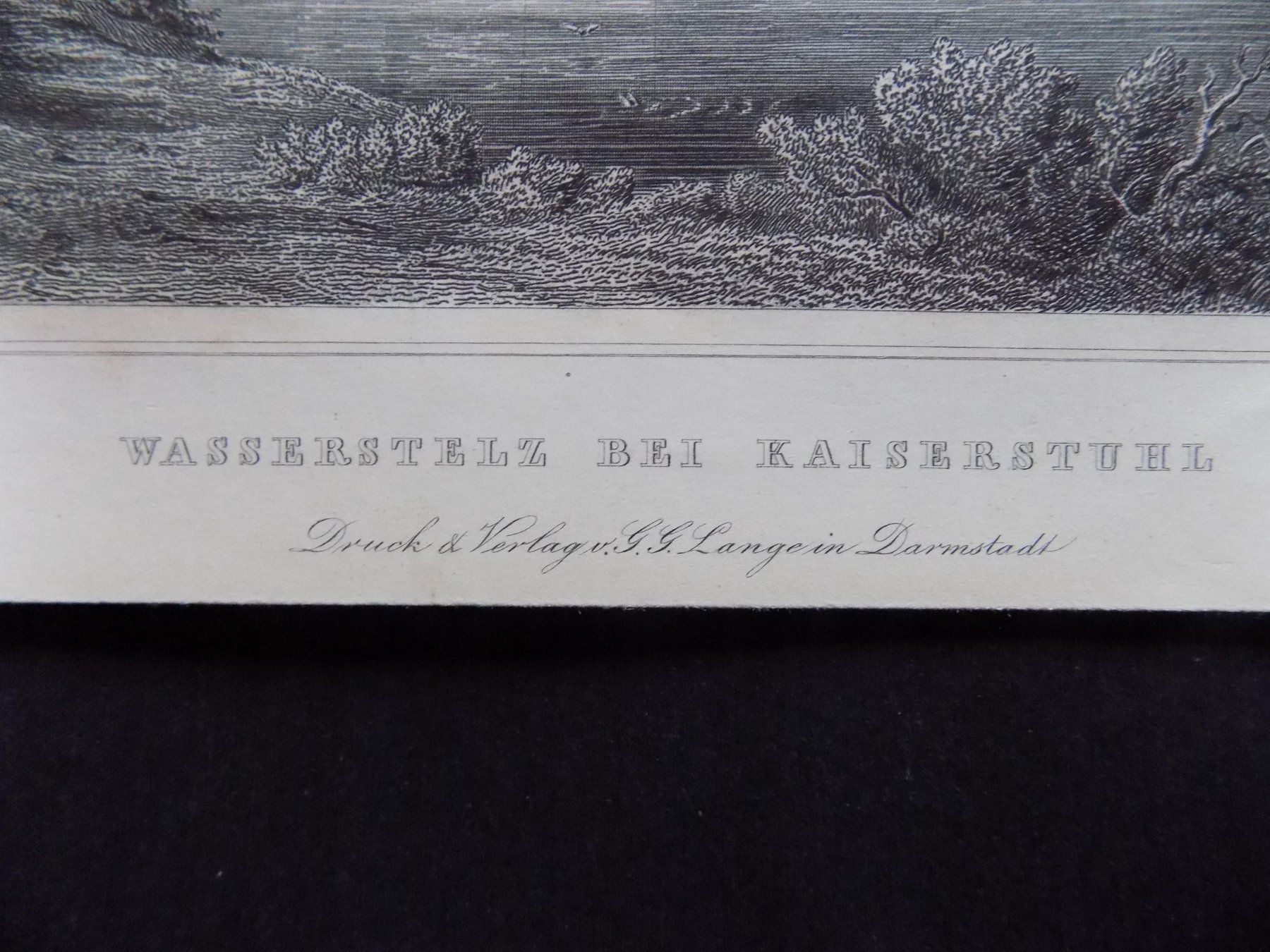 Gravures: Wasserstelz bei Kaiserstuhl – D'occasion à Risch par Rischli15 2