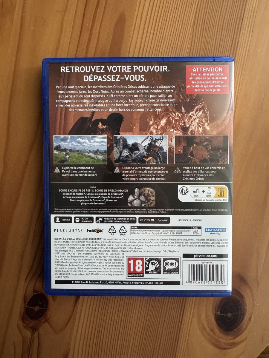 Giochi: PS5 Crimson Desert – Usato da Ecublens VD venduto da Snake_sama01 2