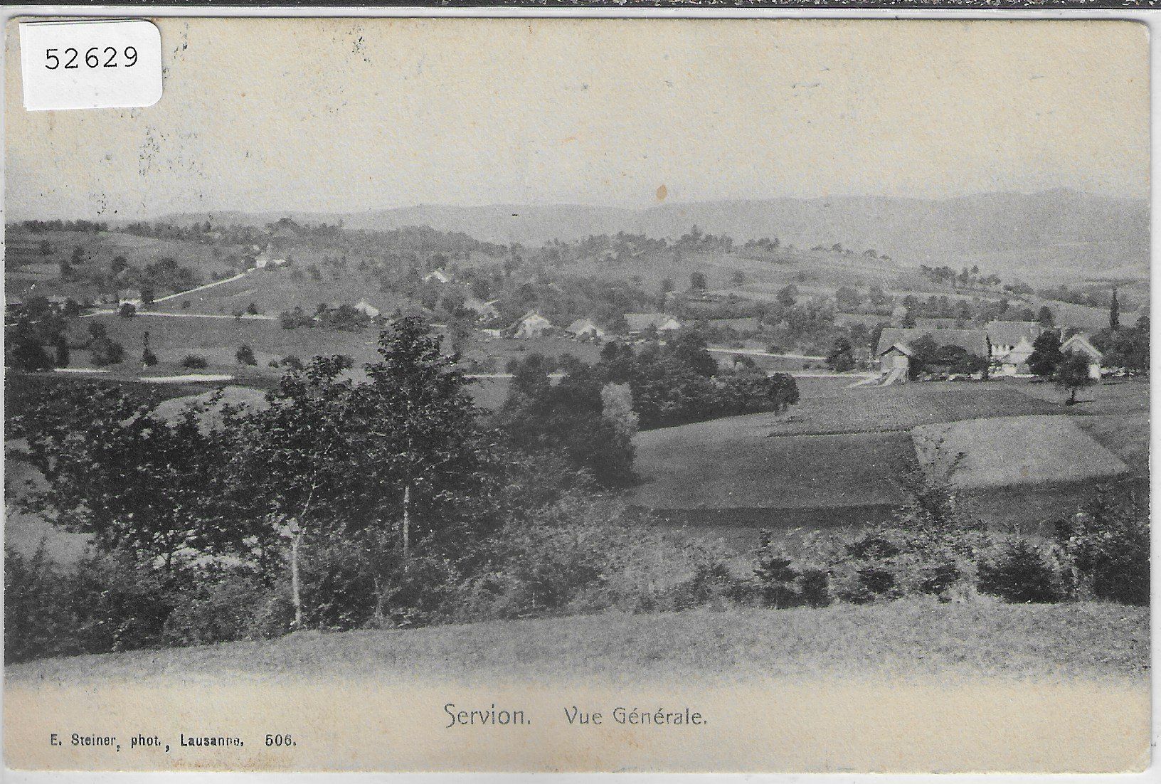 Cartoline postali: Servion - Vue generale – Usato da Ettingen venduto da Kartenplanet