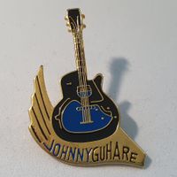 Z611 - Pin Gitarre Johnny Guhare / Johnny Hallyday