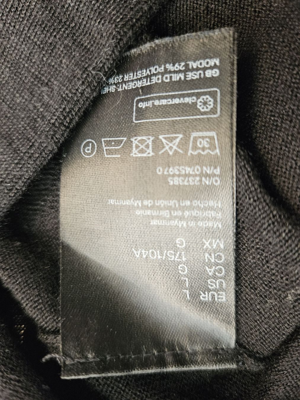 H&M Maglioni & Felpe: Rollkragen Wasserfall Pullover schwarz dünn Feinstrick Gr L – Nuovo (secondo la descrizione) da Anwil venduto da nomolnoi 2