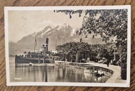 Weggis Dampfschiff 1929, n.Dresden, z. Edith Freytag