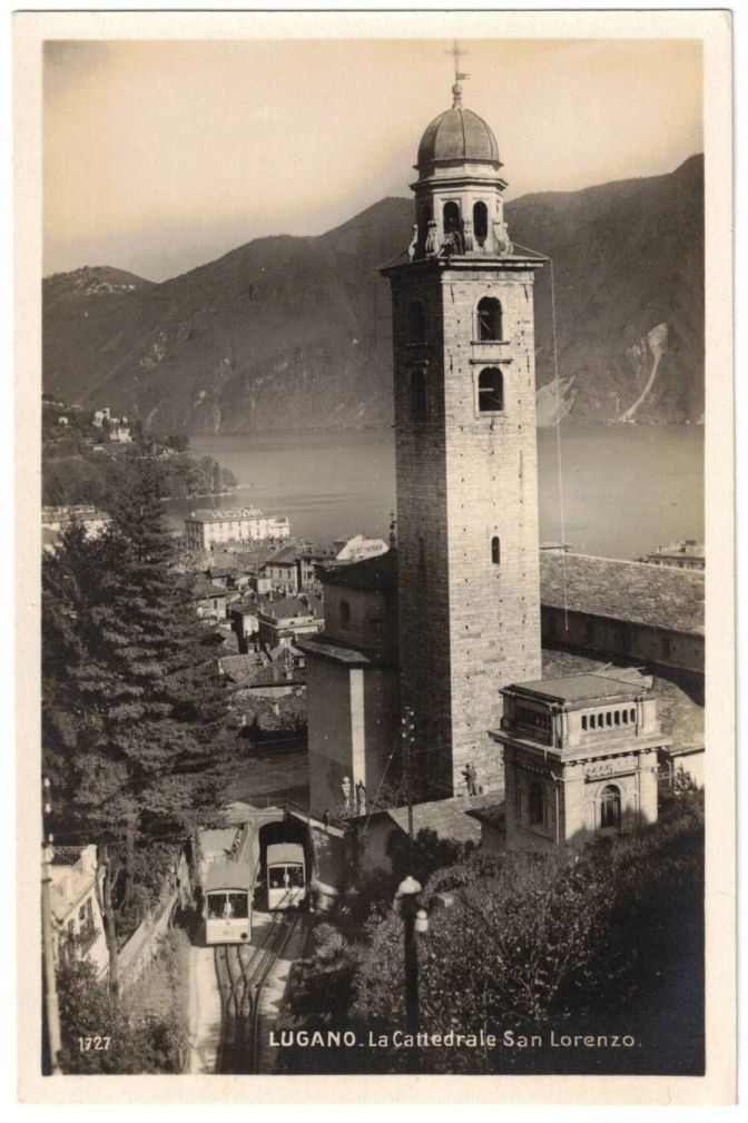 Cartoline postali: Lugano - Standseilbahn Stazione – Usato da Binningen venduto da Mountainrider