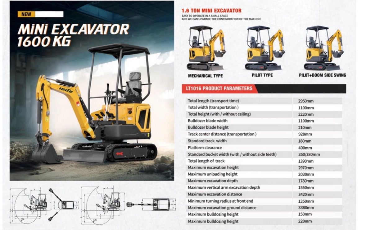 Bagger: Bagger 1.6T NEU 2025 – Neu und originalverpackt aus Orpund von dizi.98 6