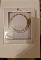Bracelet Piu perles et maillons dorés neuf, avec plastic