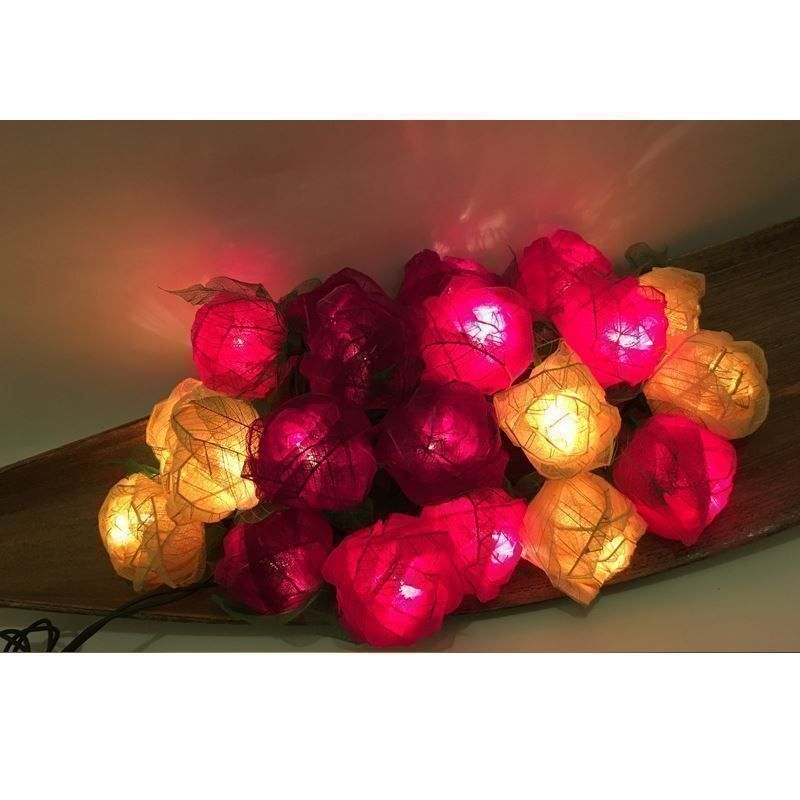 Dischi in vinile: Purple, Pink, White Rose String Lights – Nuovo e nell'imballaggio originale da Thun venduto da Tong999