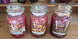 3 Yankee Candle Duftkerzen im Glas 623g Neu!!