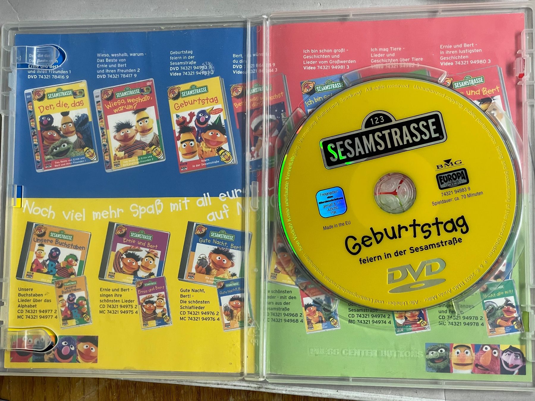 Tutti i DVDs: Sesamstrasse – Usato da Muri b. Bern venduto da AdidasCollector 2