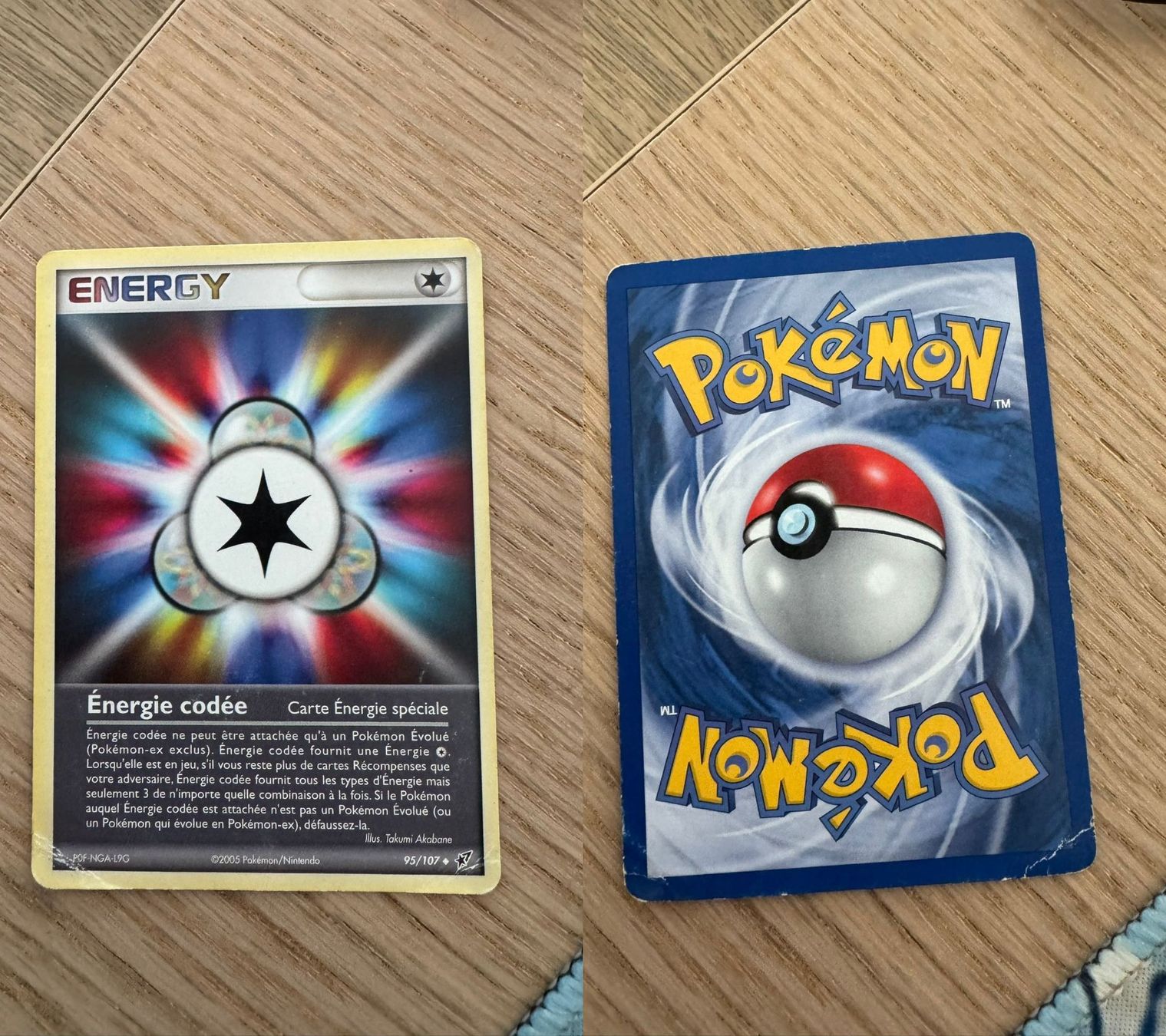 Pokémon Carte collezionabili: Énergie codée 95/107 – Usato da Chavannes-Renens venduto da skywalker1942