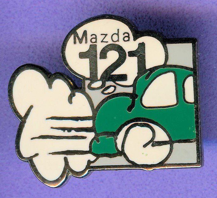 Placchette & Badge: MAZDA   121  grün – Usato da Winterthur venduto da Sammleroase