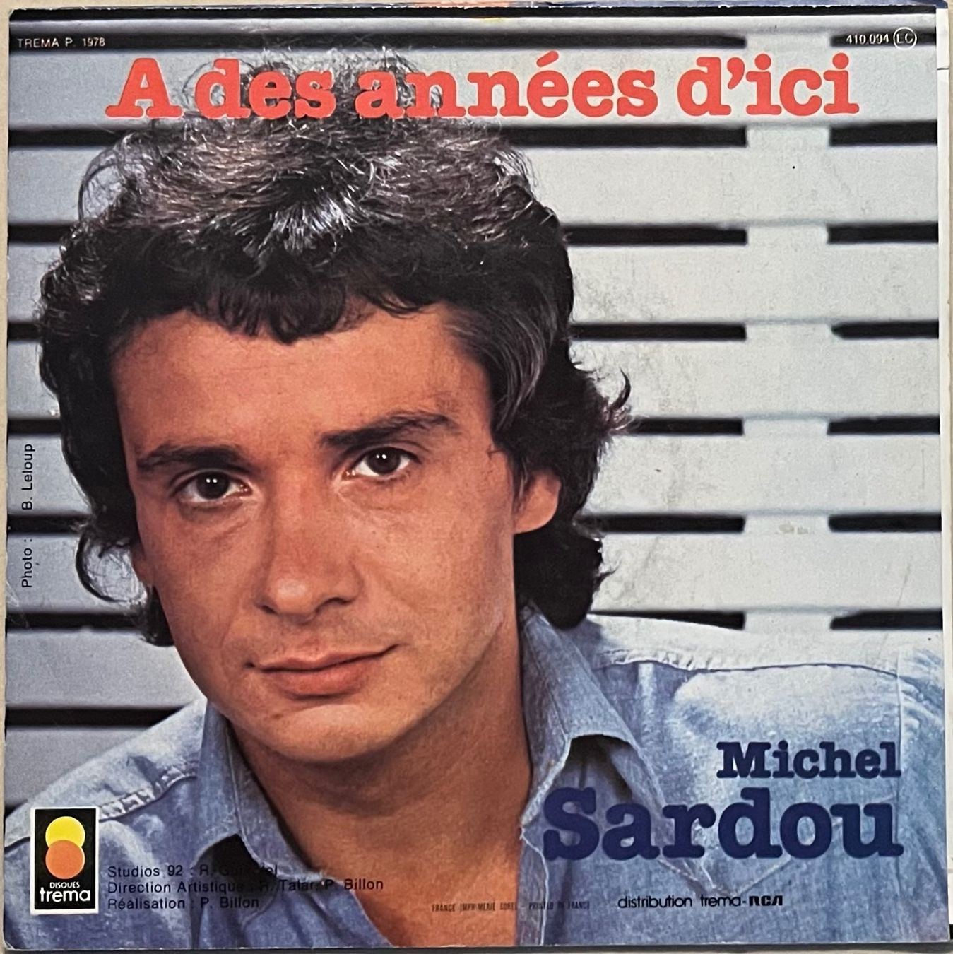 Dischi in vinile: MICHEL SARDOU - EN CHANTANT – Usato da Bussigny venduto da vinyl-pas-cher 1