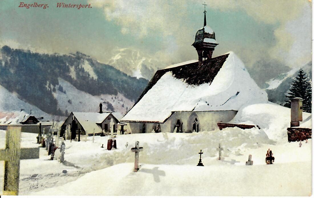 Cartes postales: Engelberg im Winter – D'occasion à Hochdorf par Ziegel-16