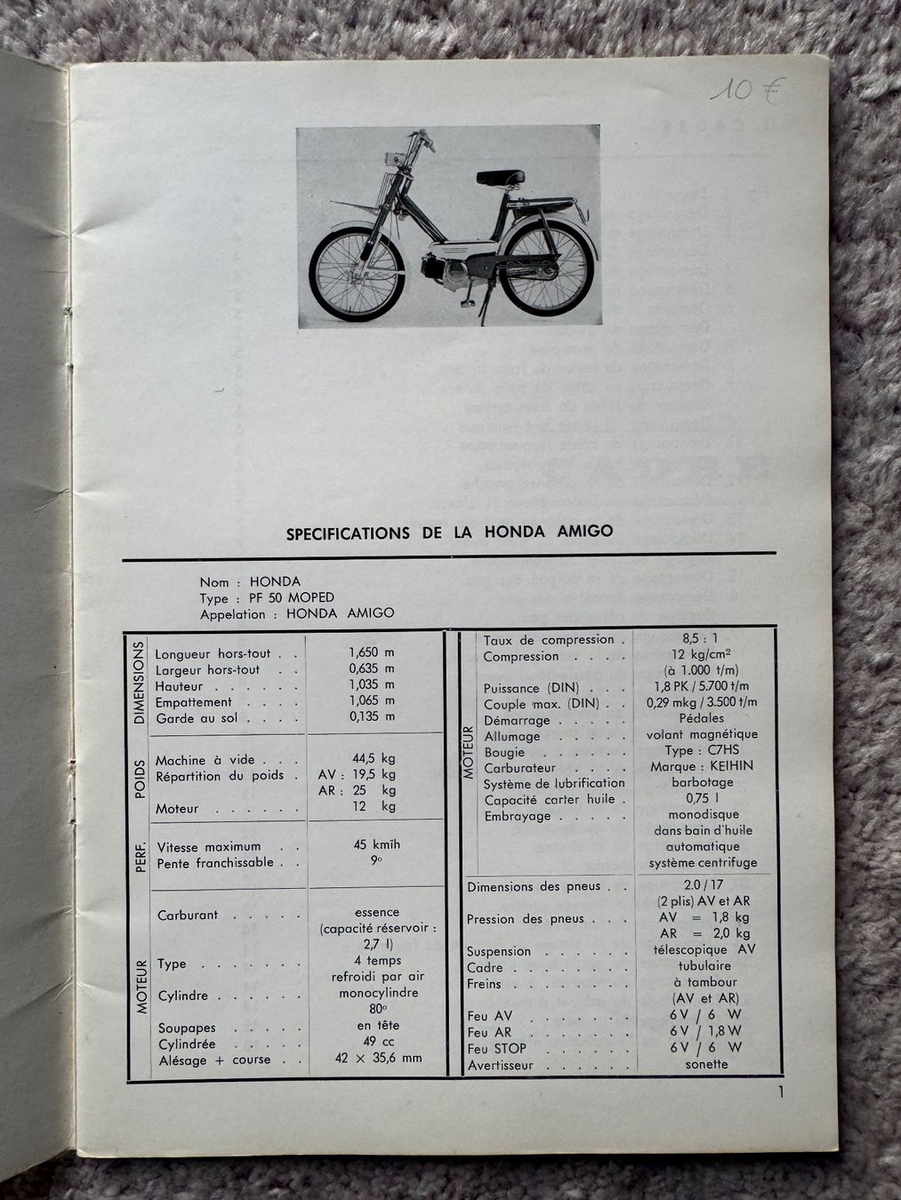 Honda Strada: Honda Amigo 1974 – Usato da Morrens VD venduto da kawah2 1