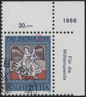 Pro Patria ABART - Retusche an der 1 von 1966
