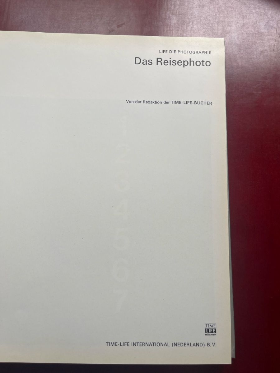 Bücher: Das Reisephoto – Gebraucht aus Basel von gutglueck 1