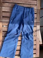 Trollkids Softshellhose Gr. 128, blau