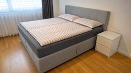 Boxspringbett 180x200 cm – Elektrisch verstellbar & Stauraum