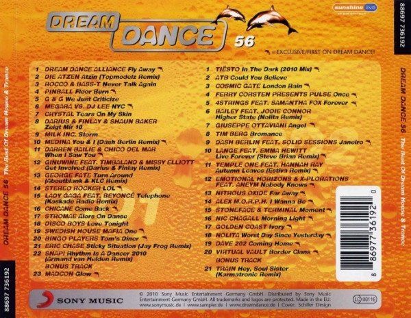 CDs: Dream Dance 56 - 2CD – Neu und originalverpackt aus Steinhausen von Vilivinili 1