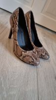 Schicke Schlangenmuster Pumps Gr. 37 🐍👠 neuwertig 