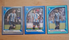 Topps Argentinien Tin 3 num. Karten