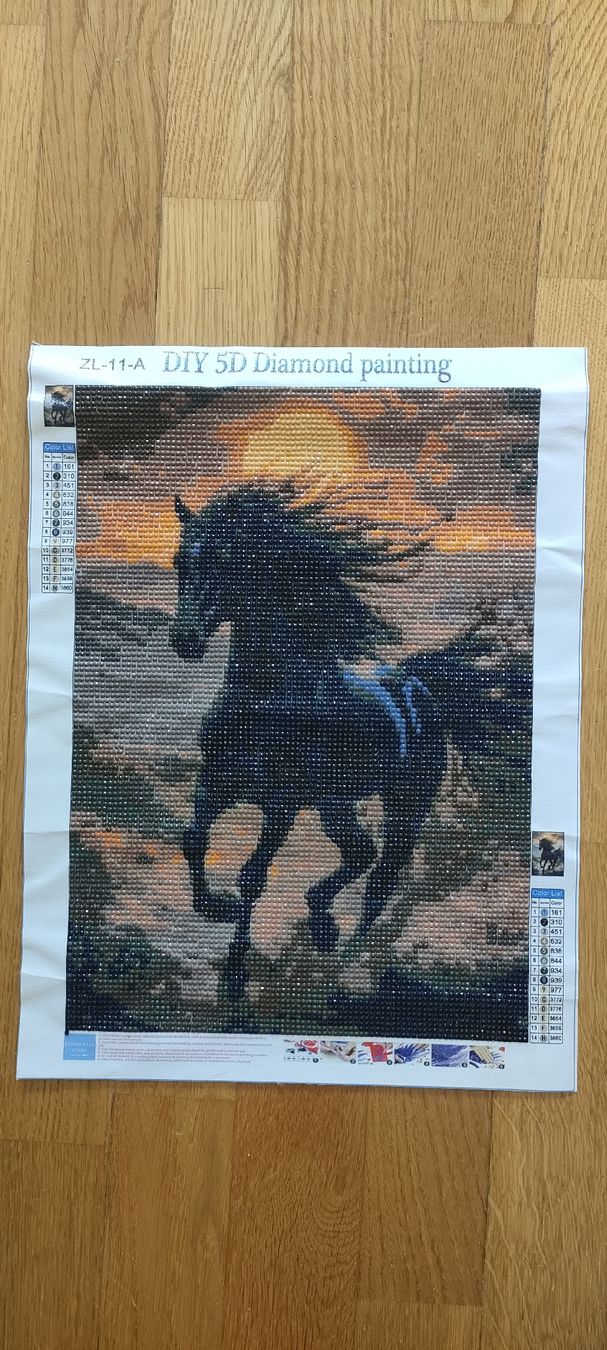 Kit bricolage: DIY 5D Diamant Malerei Pferde Motive – Nuovo e nell'imballaggio originale da Mönchaltorf venduto da Icelandichorse 1